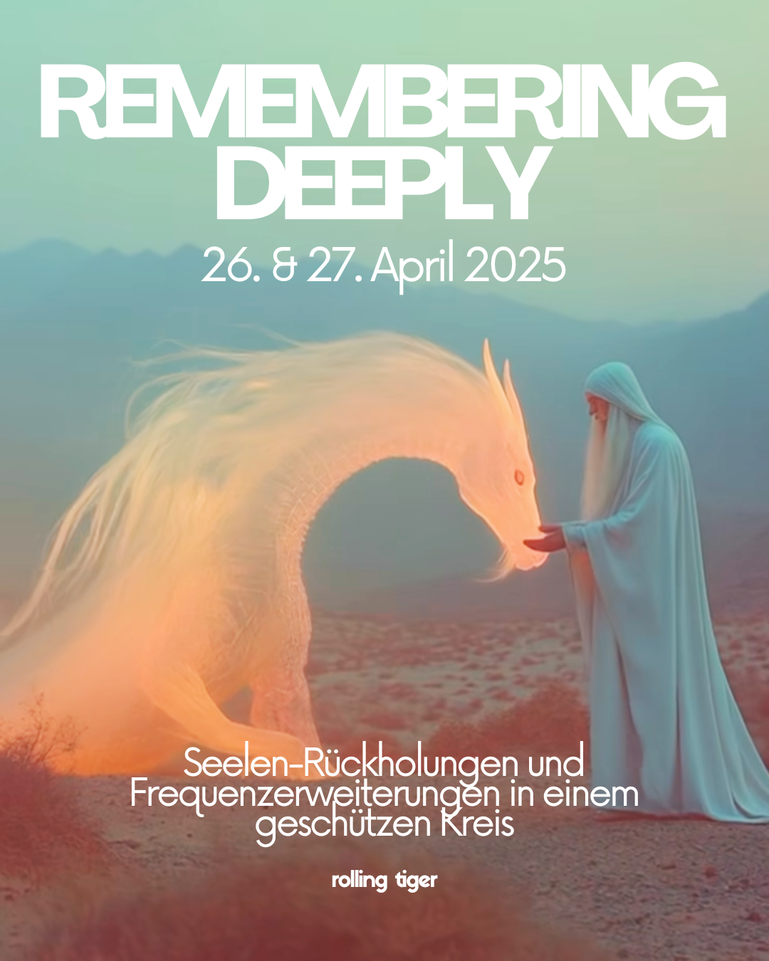 REMEMBERING DEEPLY - Breathwork Initiation Wochenende ~ 26. und 27. April 2025