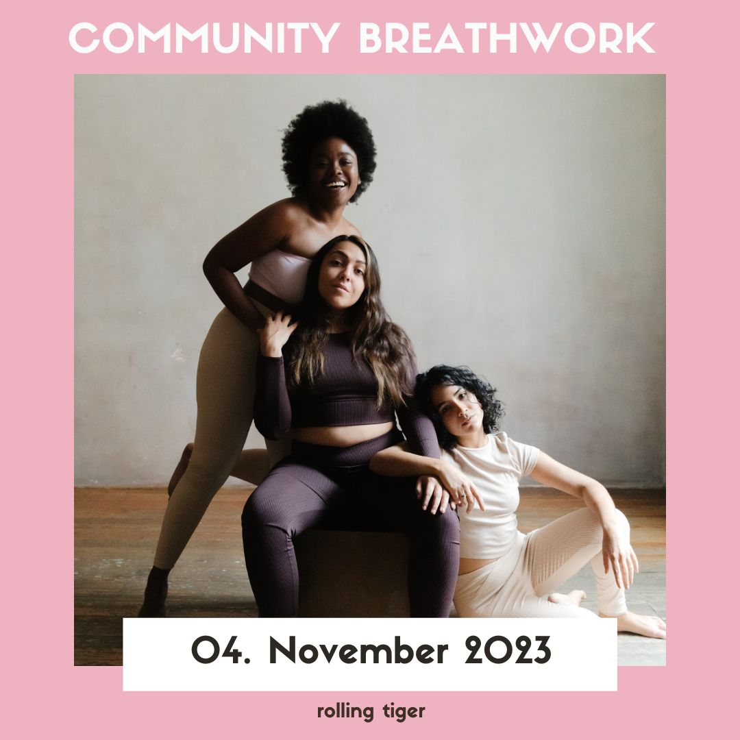 *monthly* COMMUNITY BREATHWORK - Breathwork-Samstag ~ 04. November 2023